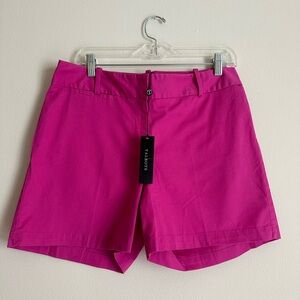 Talbots pink shorts with a zipper